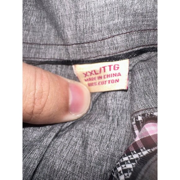 Tommy Bahama Button Up Shirt Mens 2XL Island Modern Fit Long Sleeve Purple - Picture 4 of 6